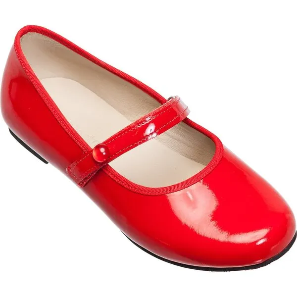 Elephantito Princess Flat Patent, Red