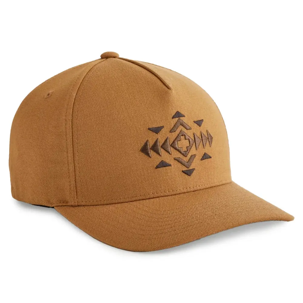 Embroidered Hat - Brown