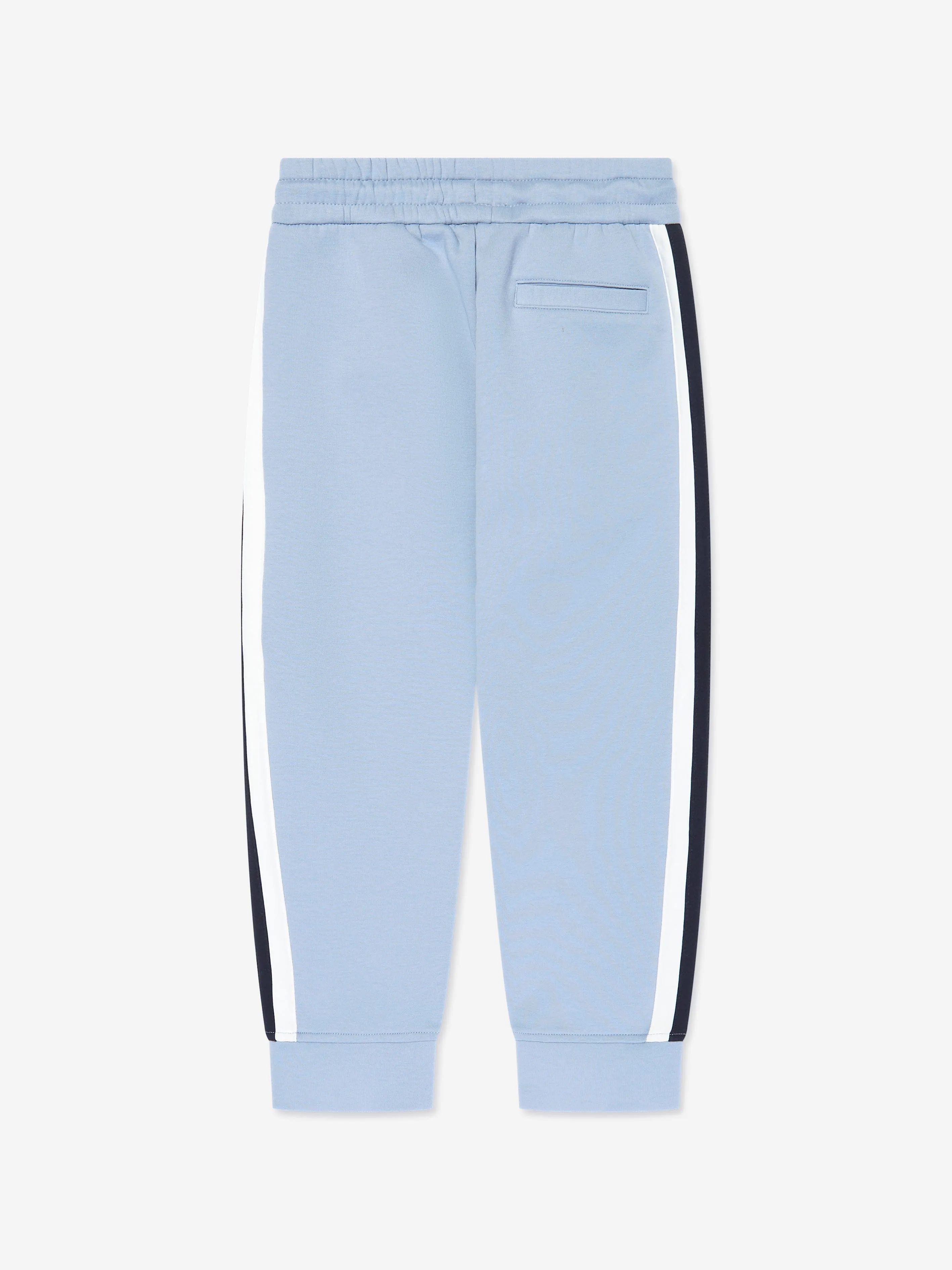 Emporio Armani Boys Logo Joggers In Blue