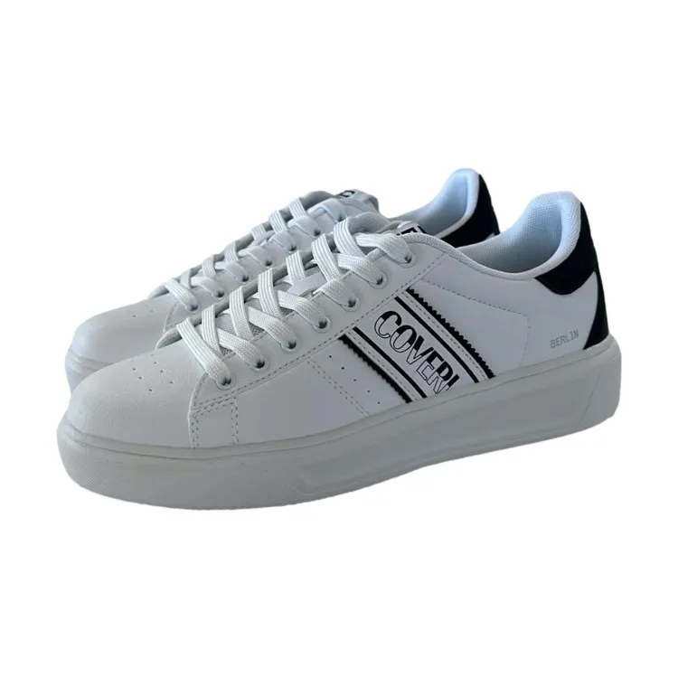 Enrico Coveri Berlin 418310 Men's White Lace-up Sneakers