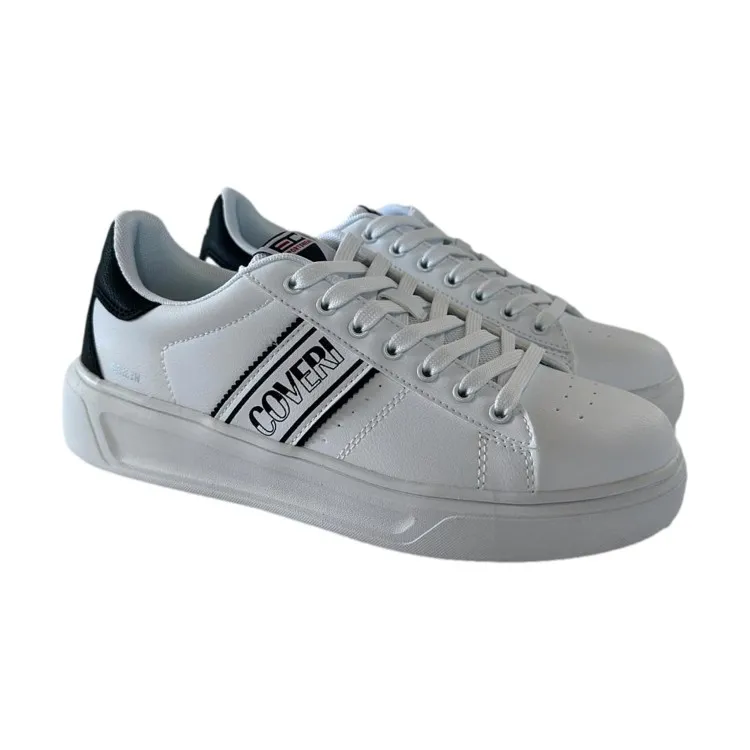 Enrico Coveri Berlin 418310 Men's White Lace-up Sneakers