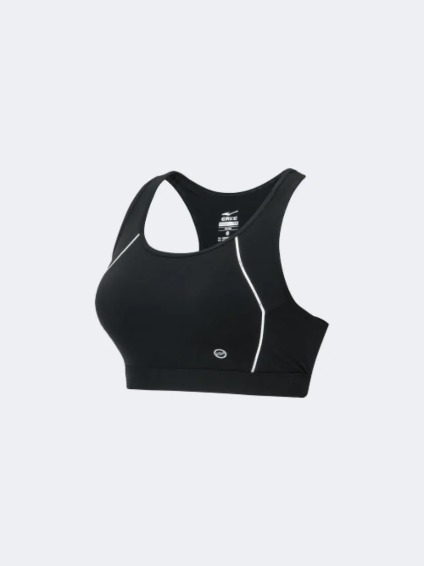 Erke Sports Women Training Bra Black