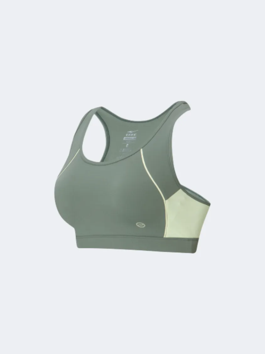 Erke Sports Women Training Bra Green