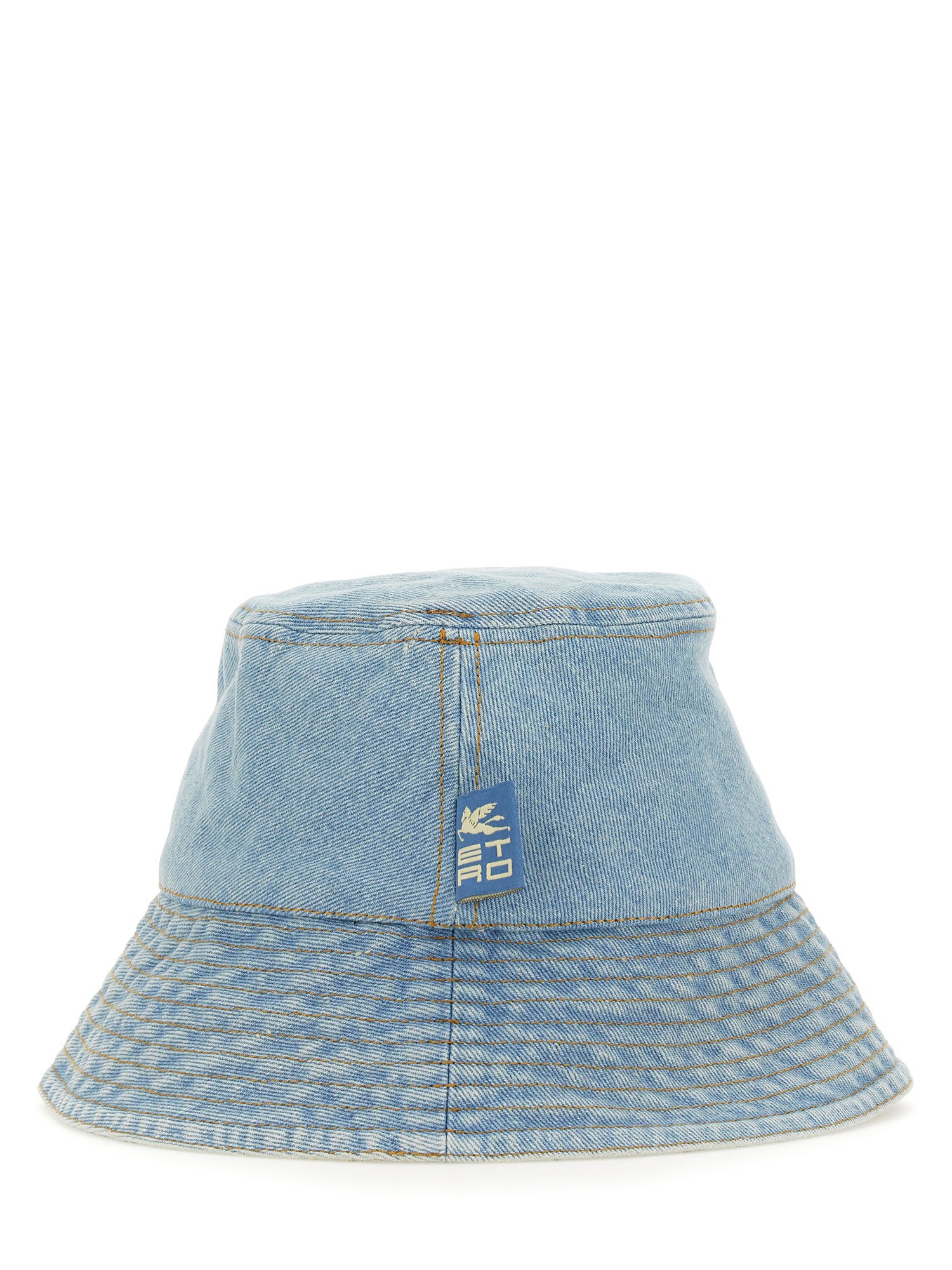 Bucket Hat with Pegasus Embroidery