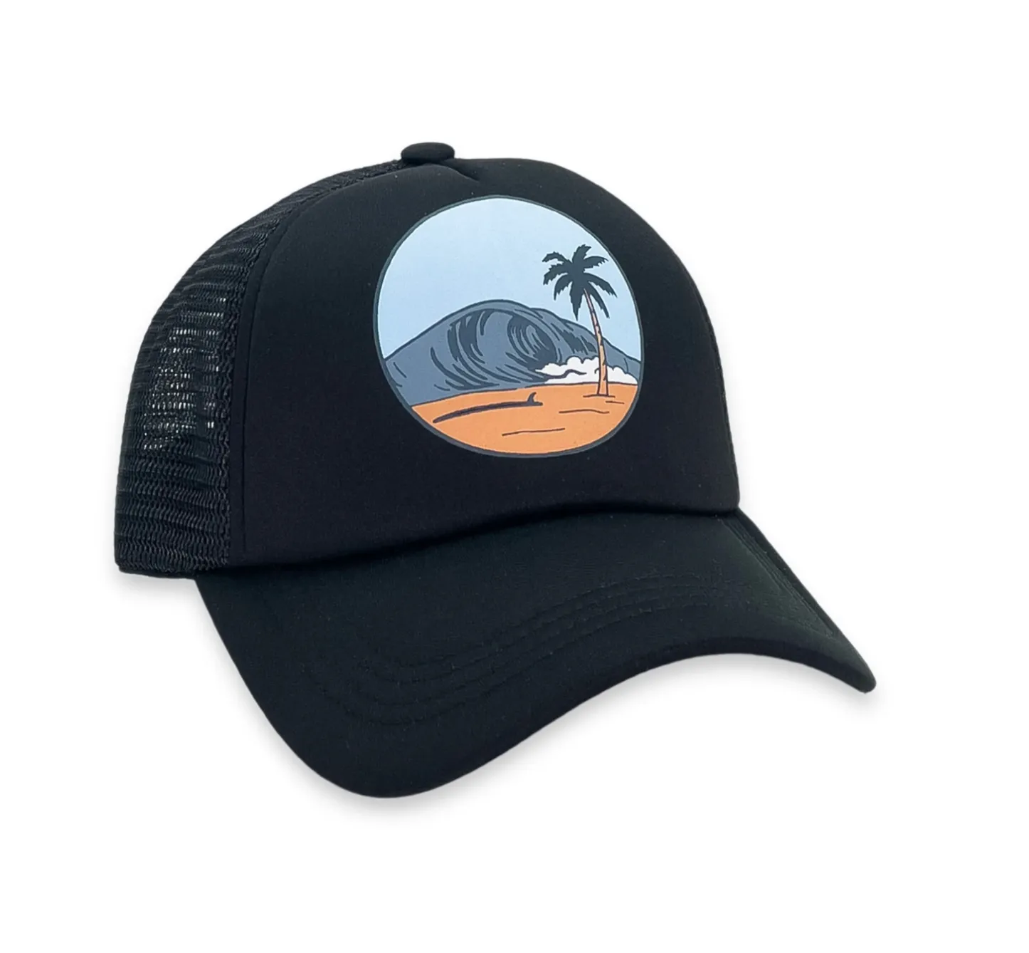 Feather 4 Arrow Wave Nomad Trucker Cap