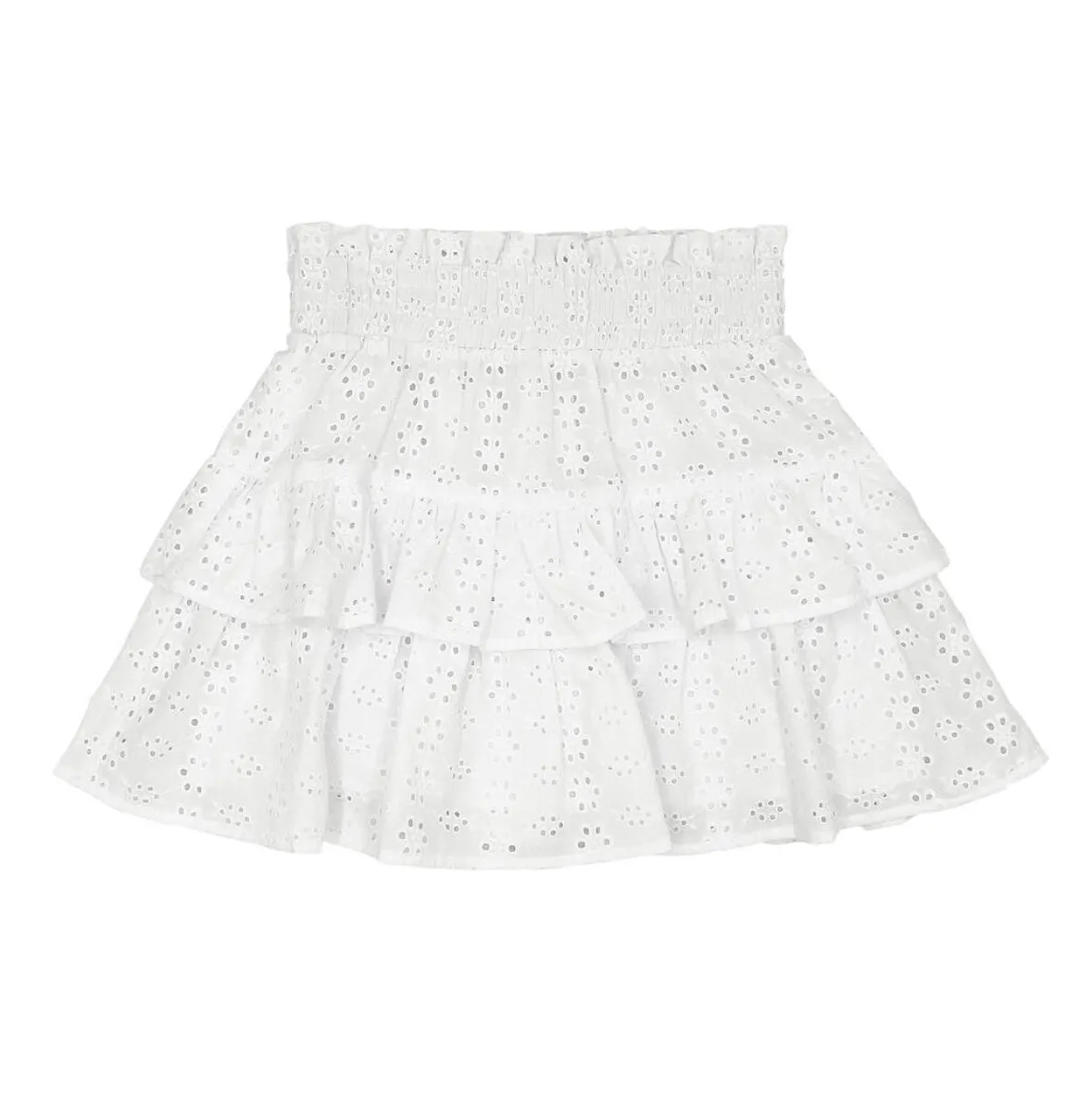 Feather 4 Arrow White Alice Skirt