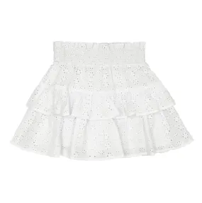 Feather 4 Arrow White Alice Skirt