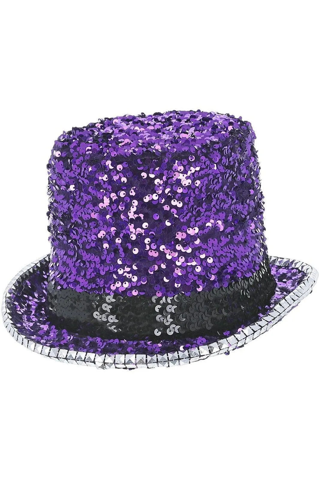 Fever Sequin Top Hat - Deluxe Felt