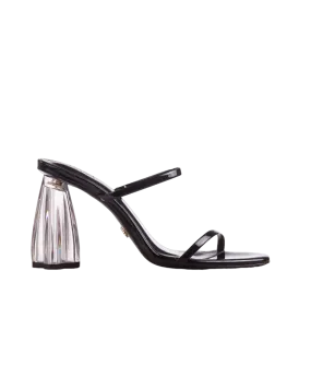 Fiorellini Glass Heel 95 Black Patent