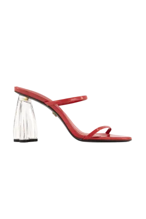 Red Patent Fiorellini 95 Glass Heel