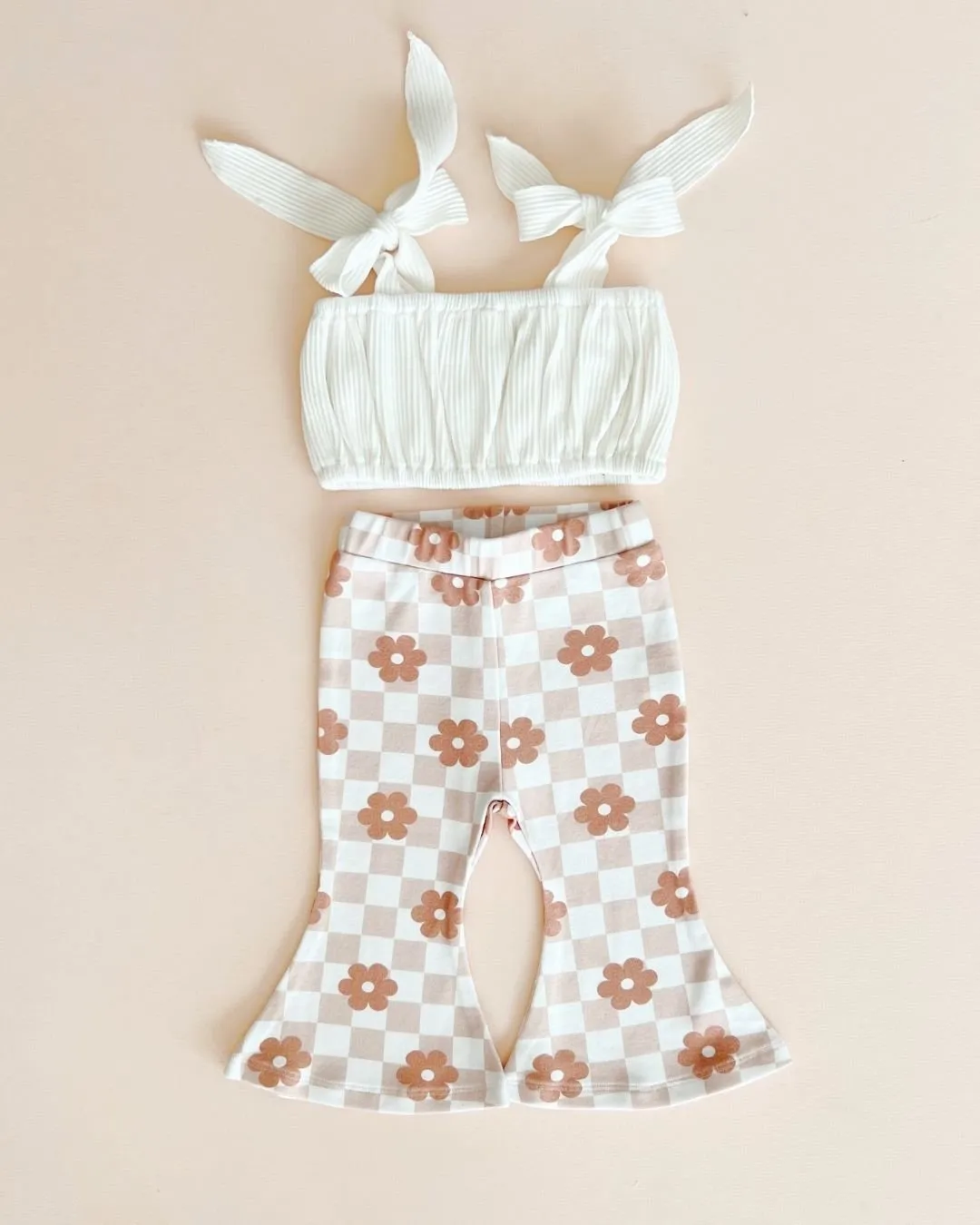 Flare Set | Latte Daisy