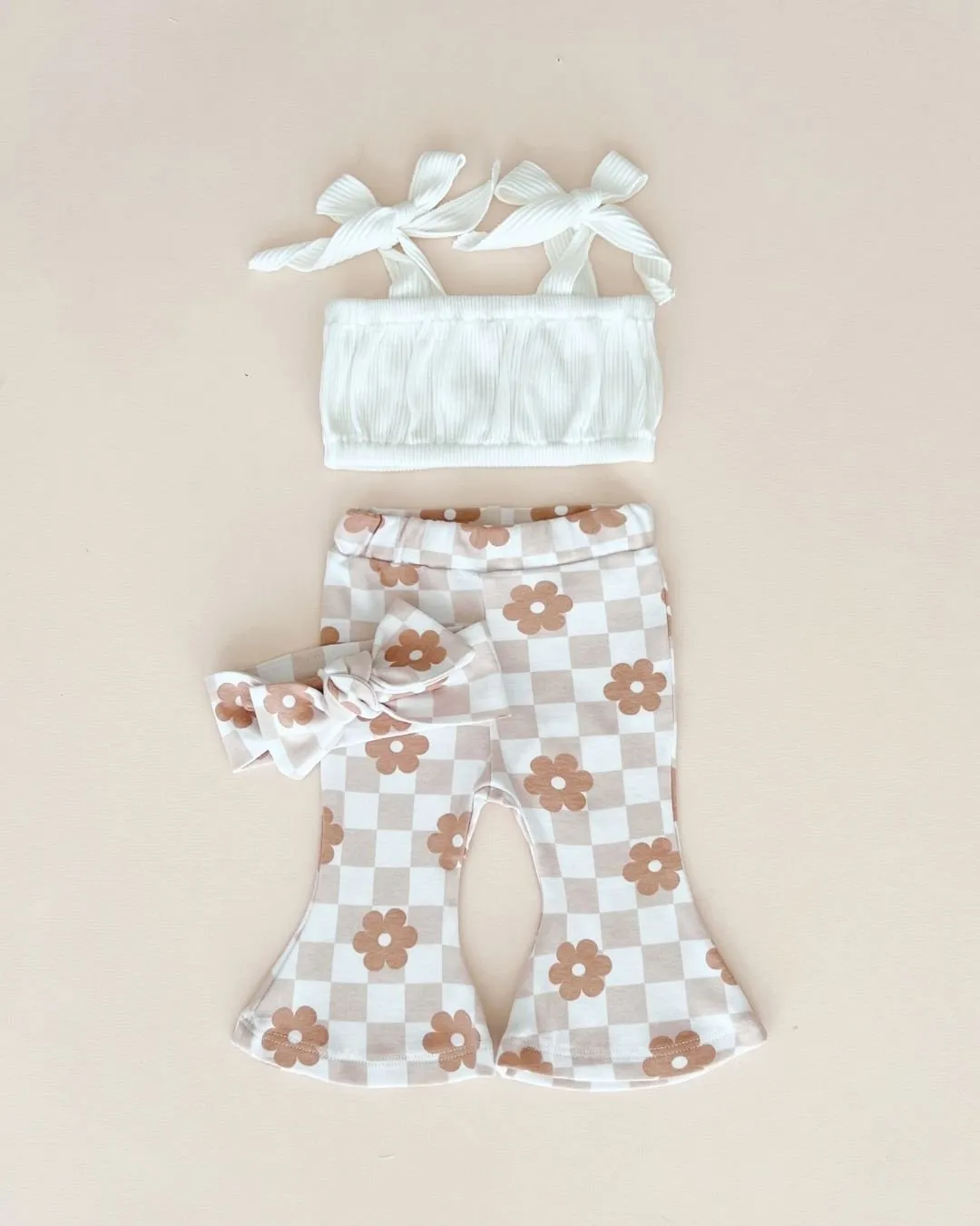 Flare Set | Latte Daisy