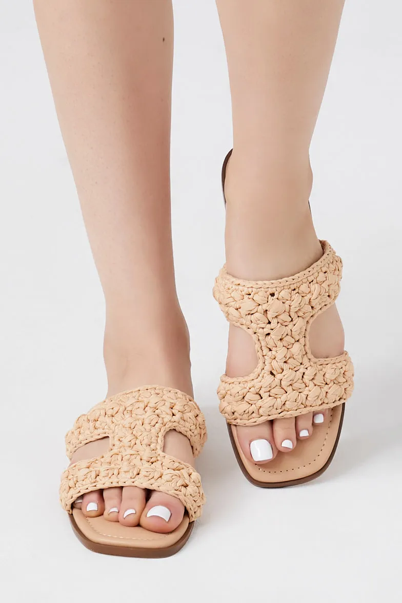 Flat Crochet Sandals