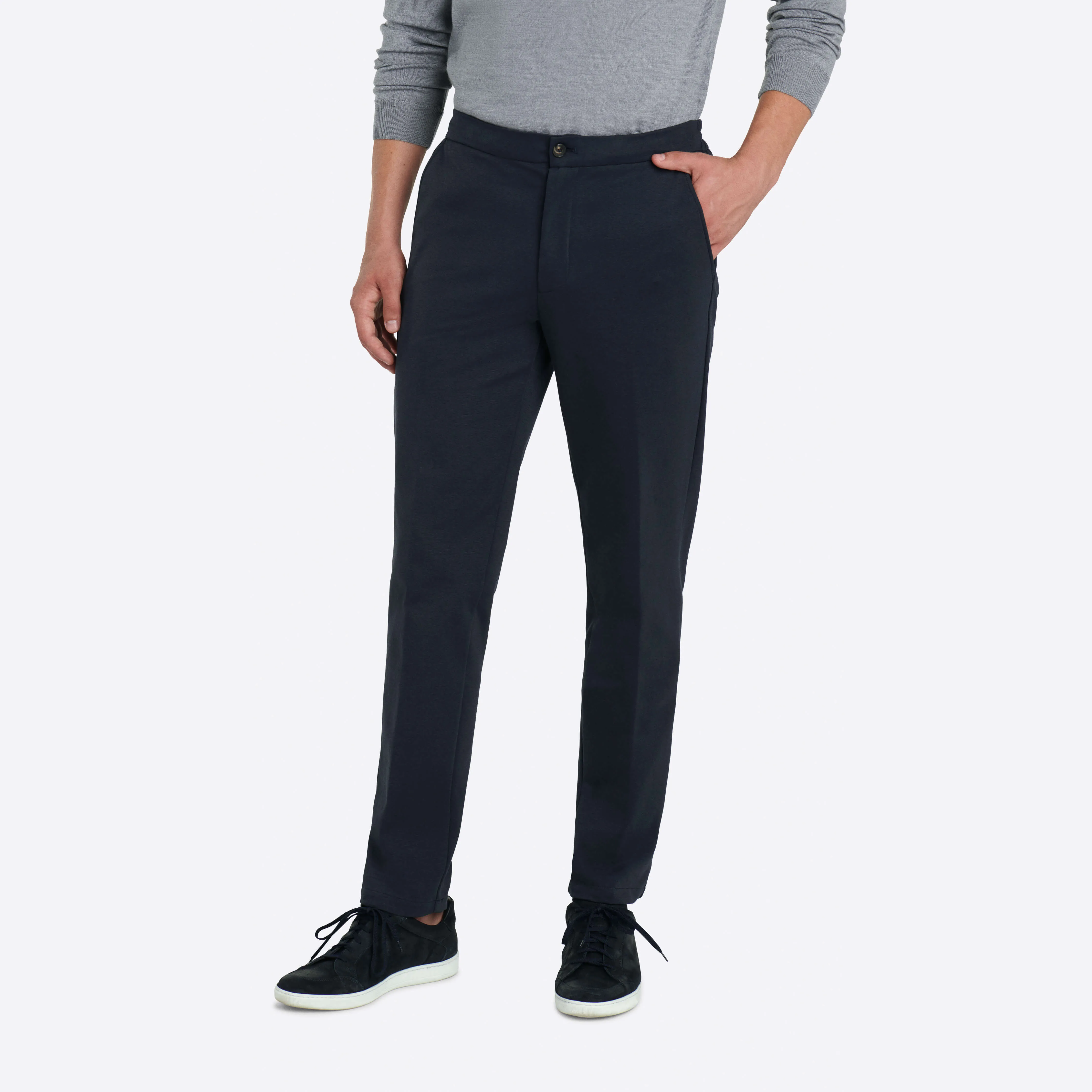 Flat Front Casual Pant