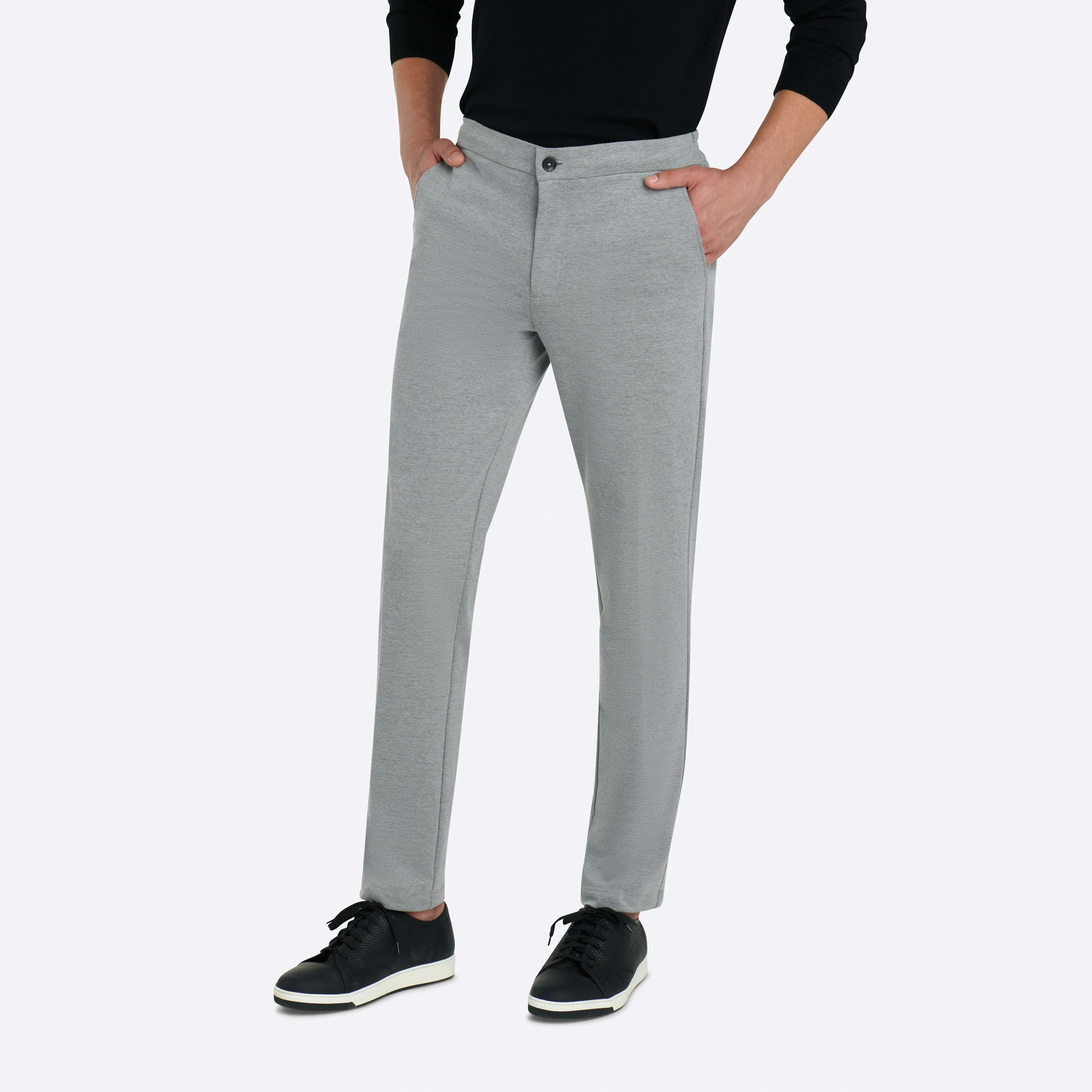 Flat Front Casual Pant