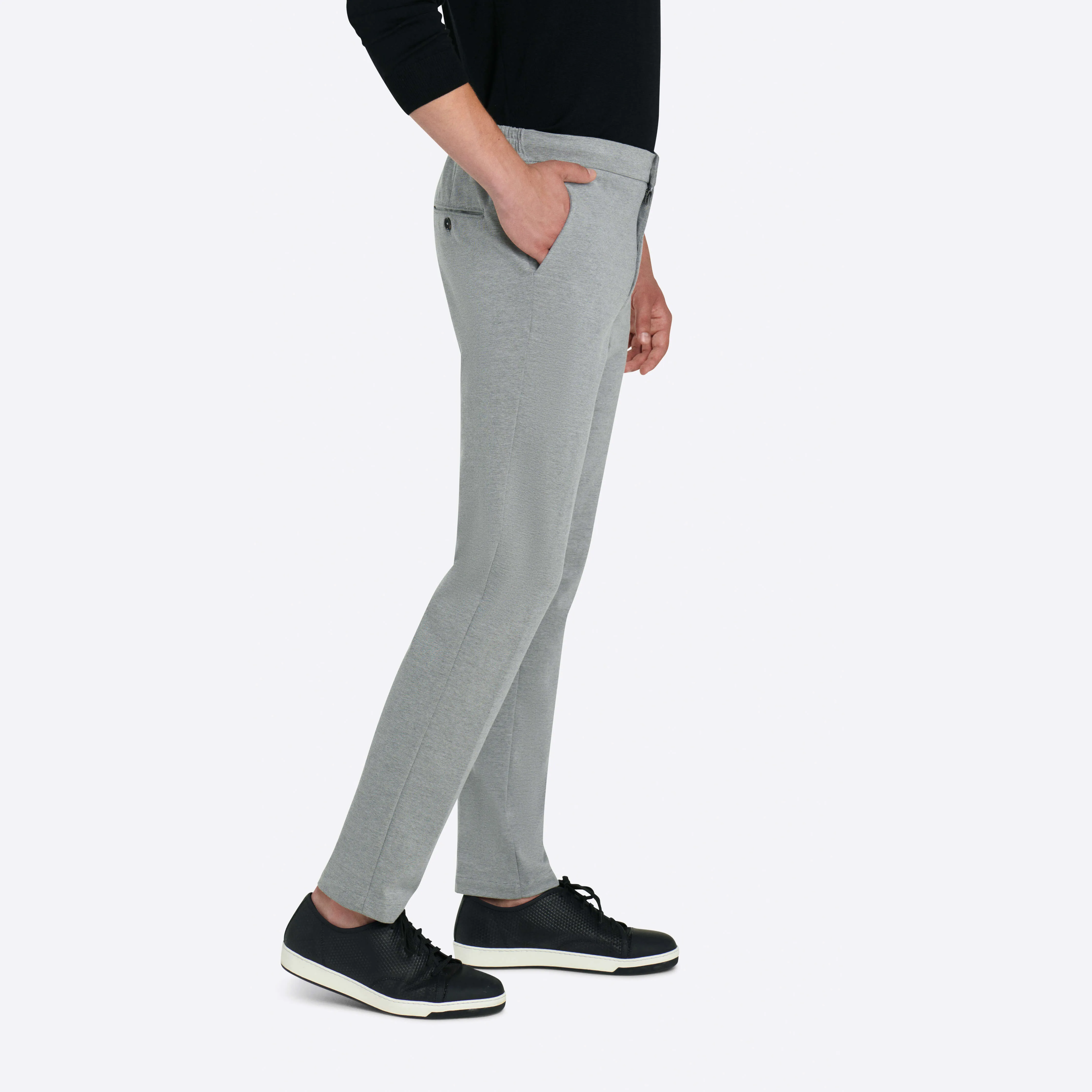 Flat Front Casual Pant