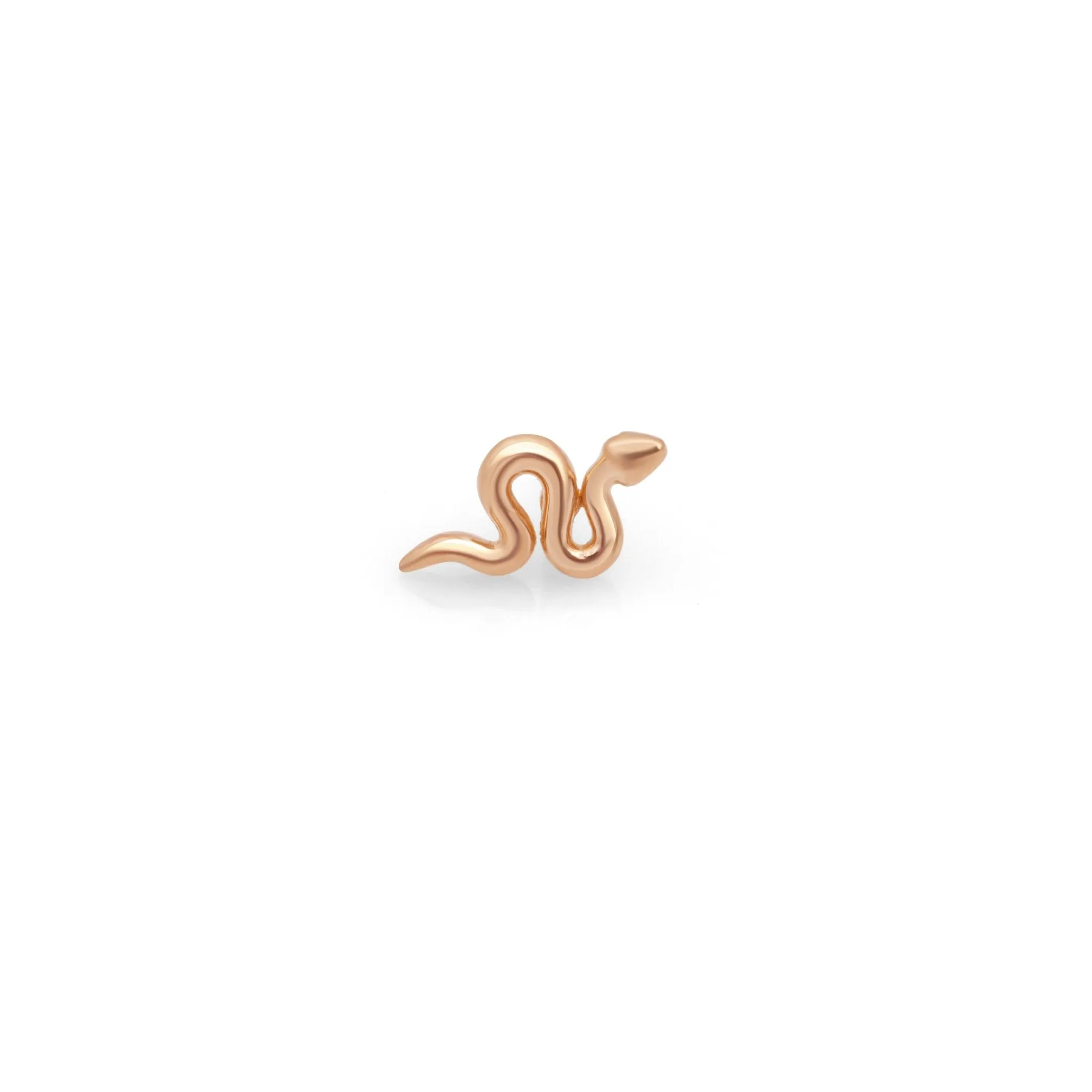 Flat Snake Earring