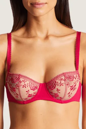 Fleur de Passion Half Cup Bra