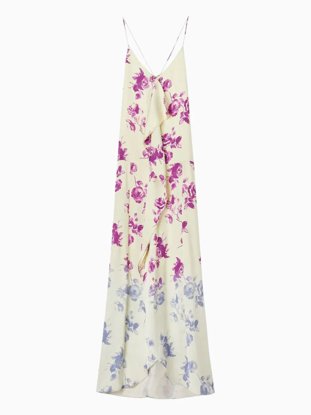 Floral-print maxi dress