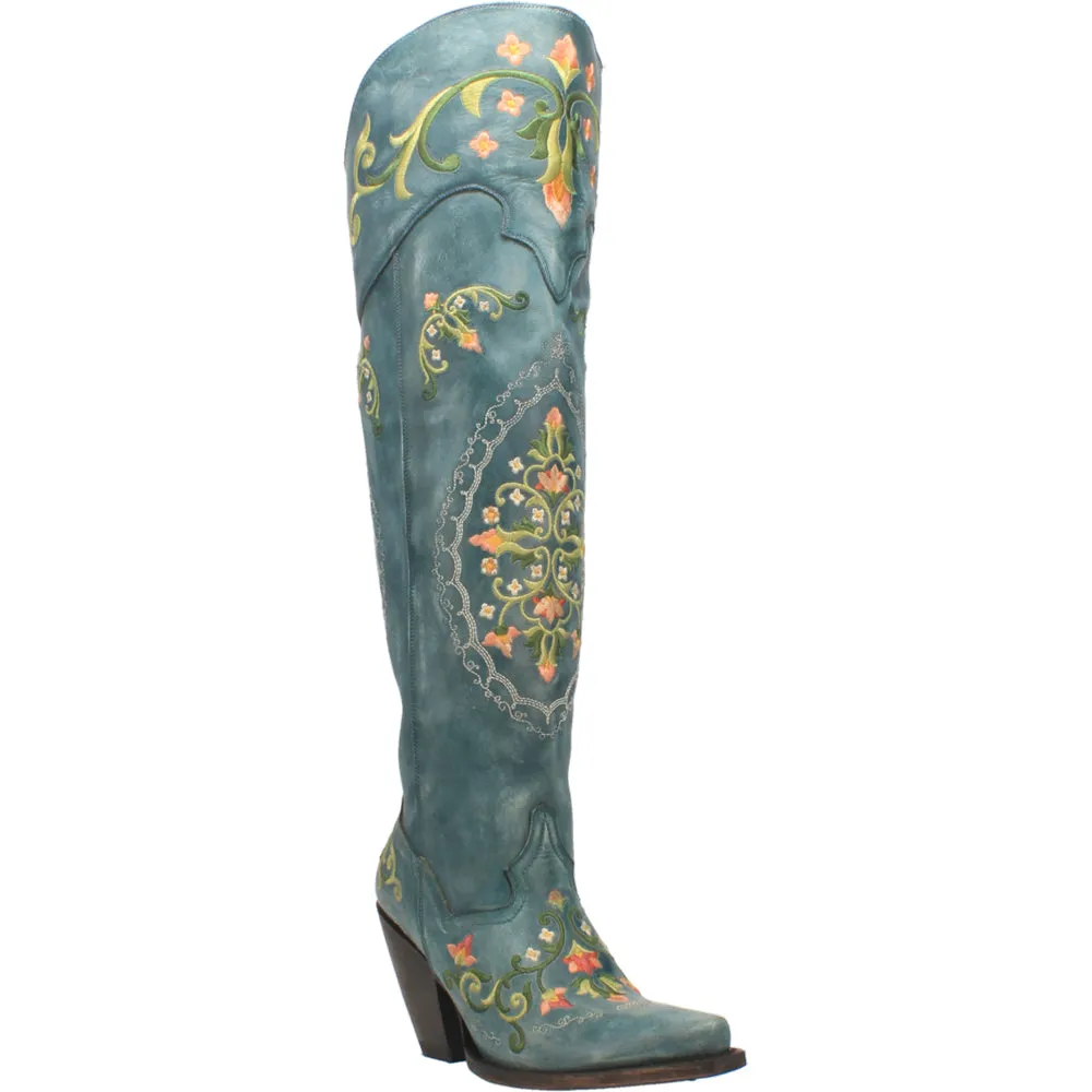 Flower Child Snip Toe Cowboy Boots