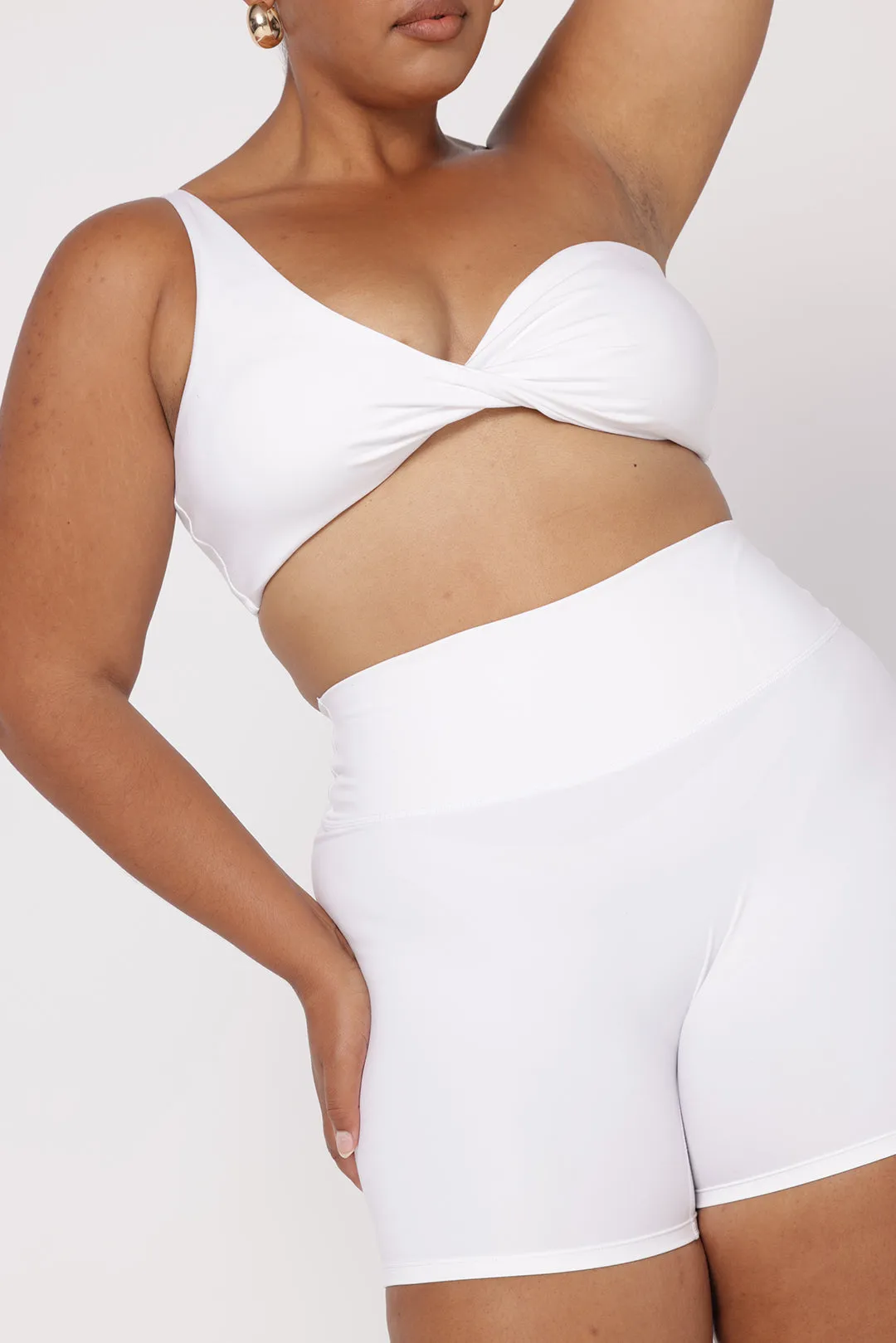 Fluid Bra | White