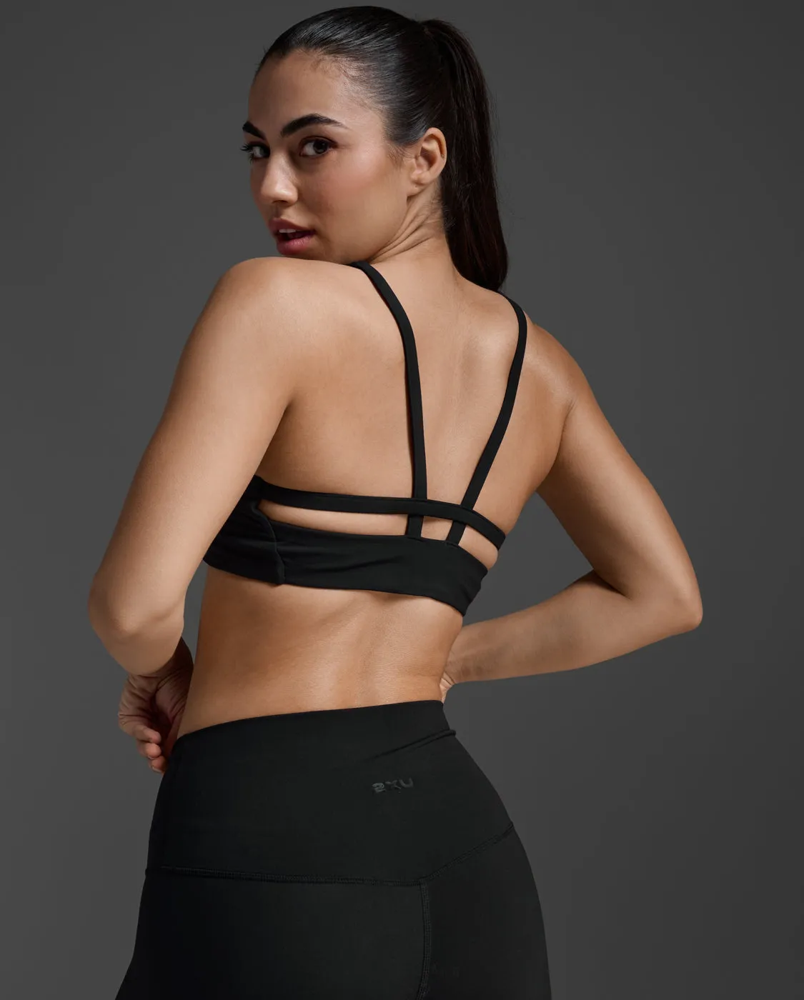 Fluid Open Back Bra