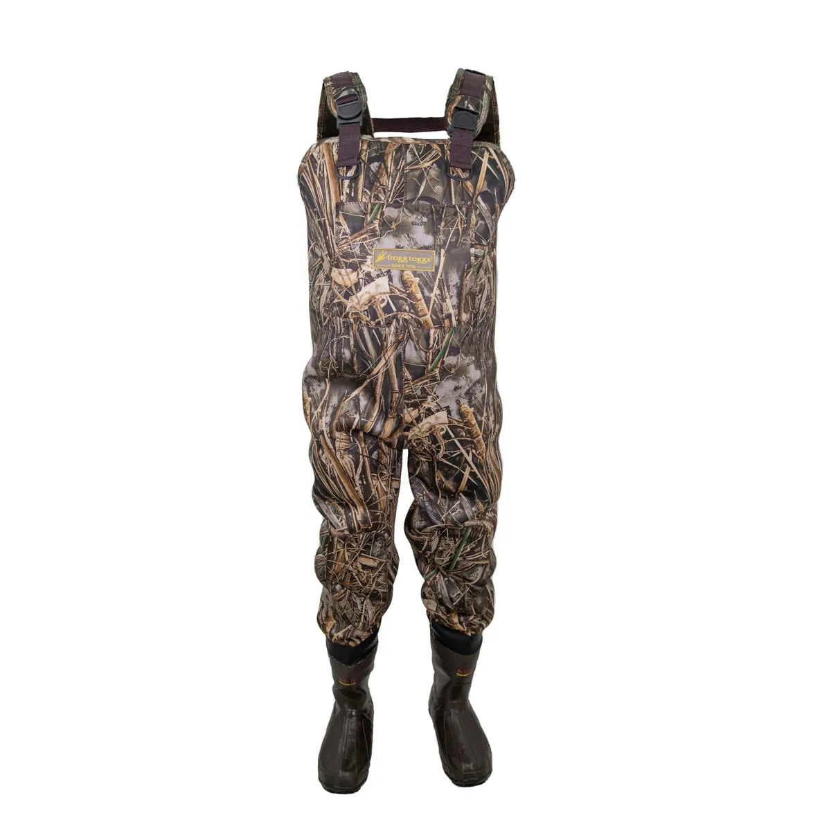 Frogg Toggs Men's Realtree Max-7 Amphib 3.5mm Neoprene Bootfoot Wader