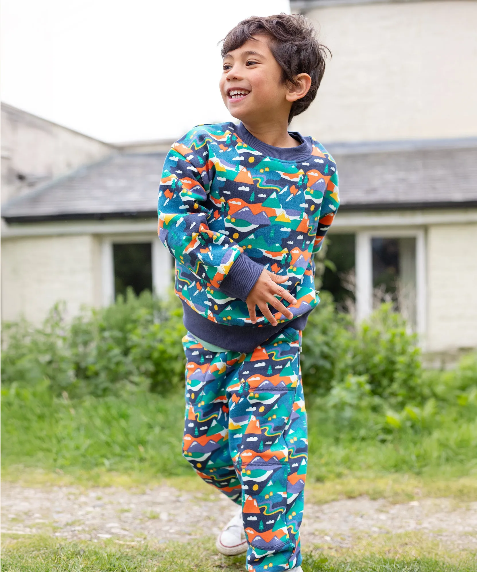 Frugi Malpas Joggers - Navy Alpine Adventures