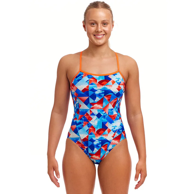 Funkita - Big Swell - Ladies Eco Single Strap One Piece