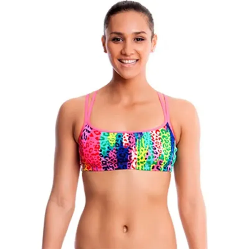 Funkita - Feline Fever - Ladies Criss Cross Top