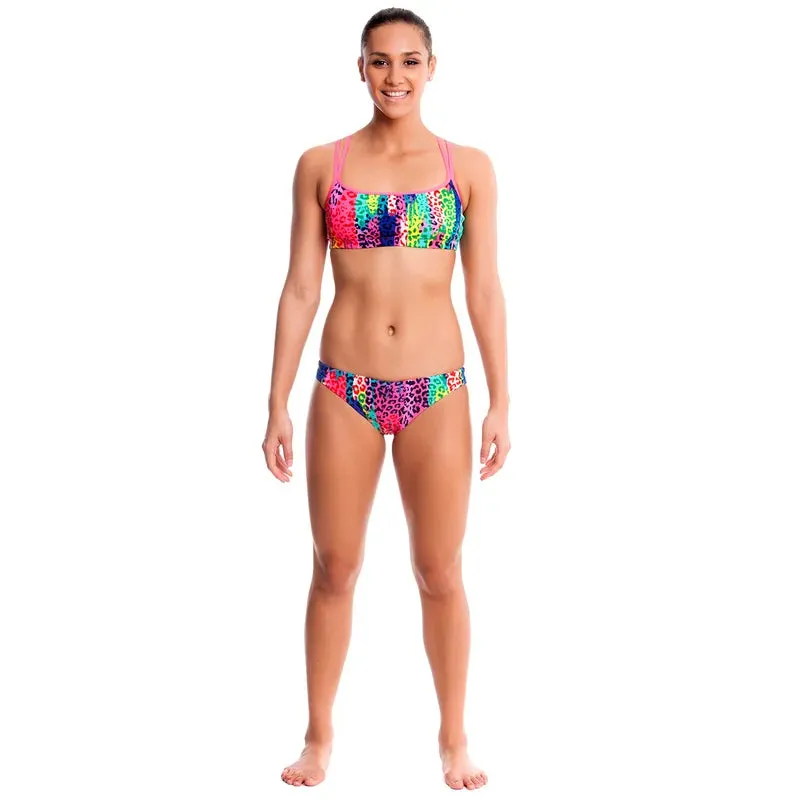 Funkita - Feline Fever - Ladies Criss Cross Top