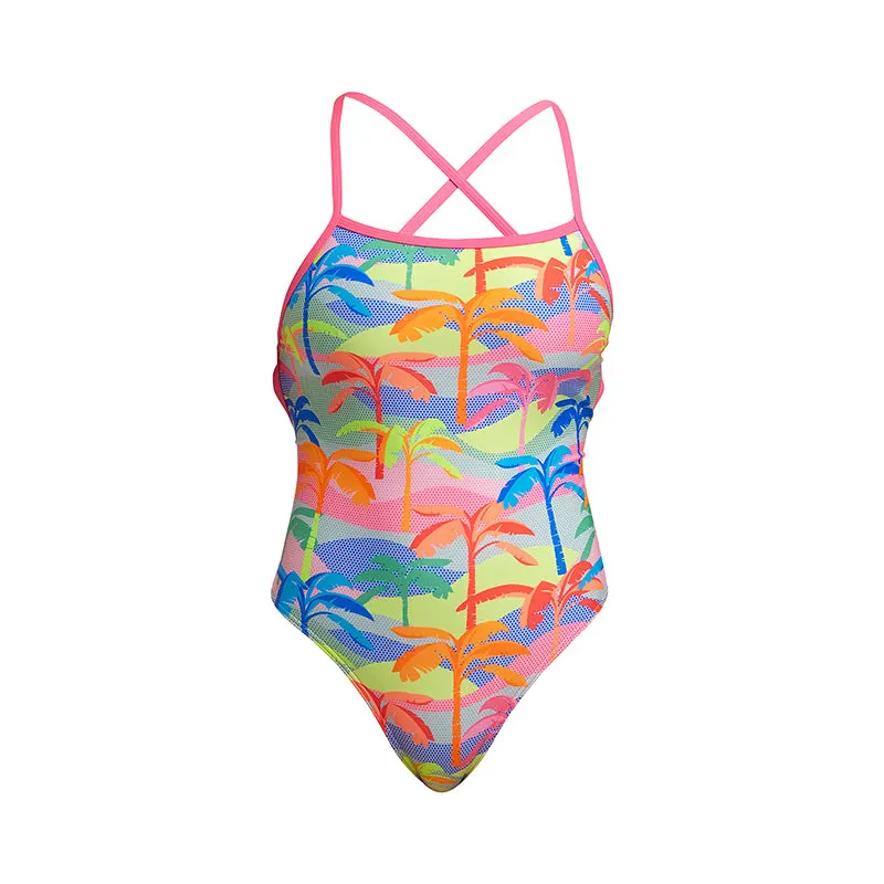 Funkita - Poka Palm - Ladies Eco Strapped In One Piece