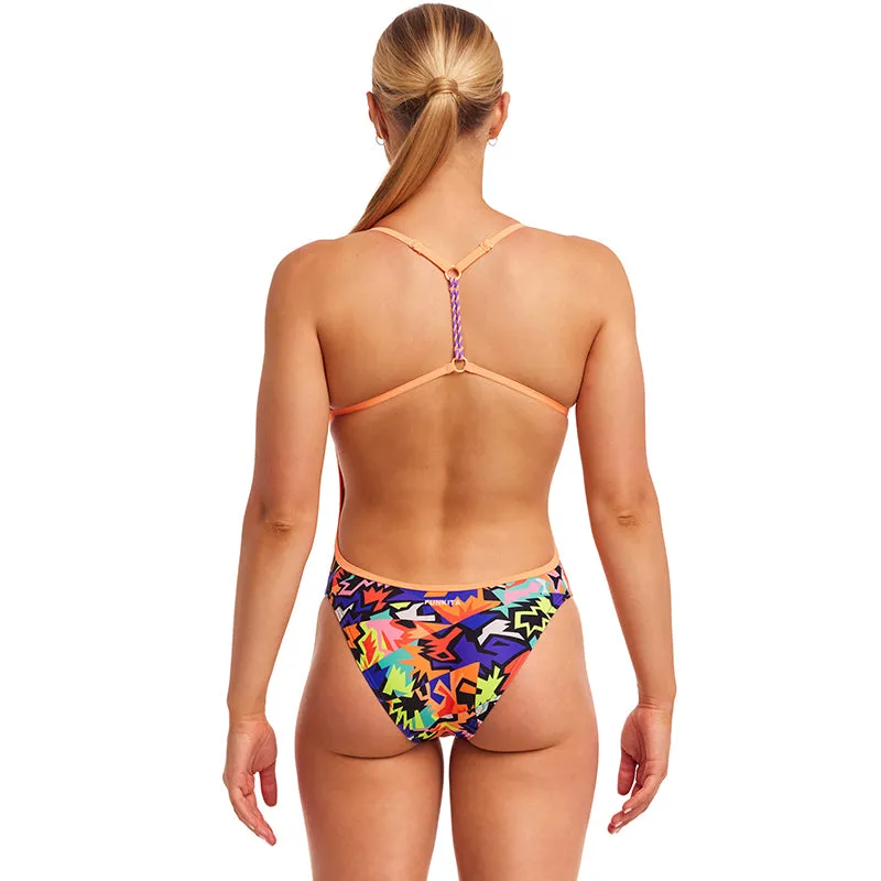 Funkita - Saw Tooth - Ladies Twisted One Piece