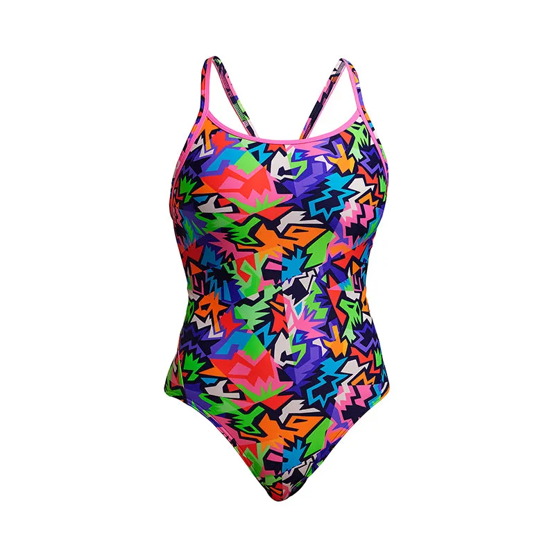 Funkita - Sharp Edges - Ladies Diamond Back One Piece