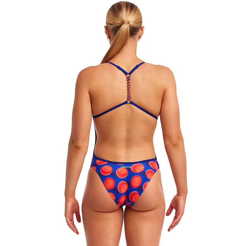 Funkita - Shiny Balls - Ladies Twisted One Piece