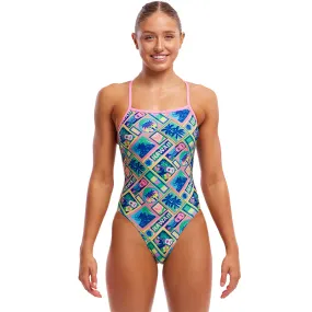 Funkita - Ukule Babe - Ladies Eco Tie Me Tight One Piece