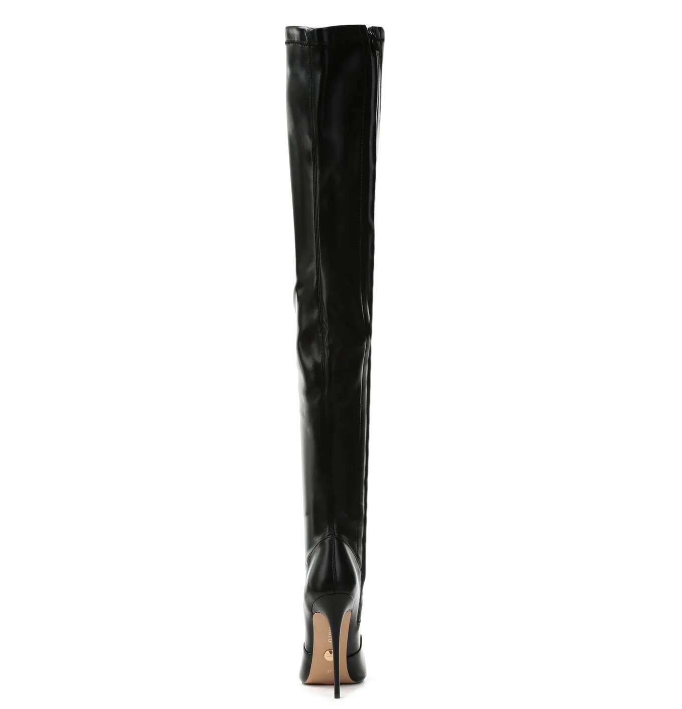 Giaro BELINDA BLACK MATTE THIGH BOOTS