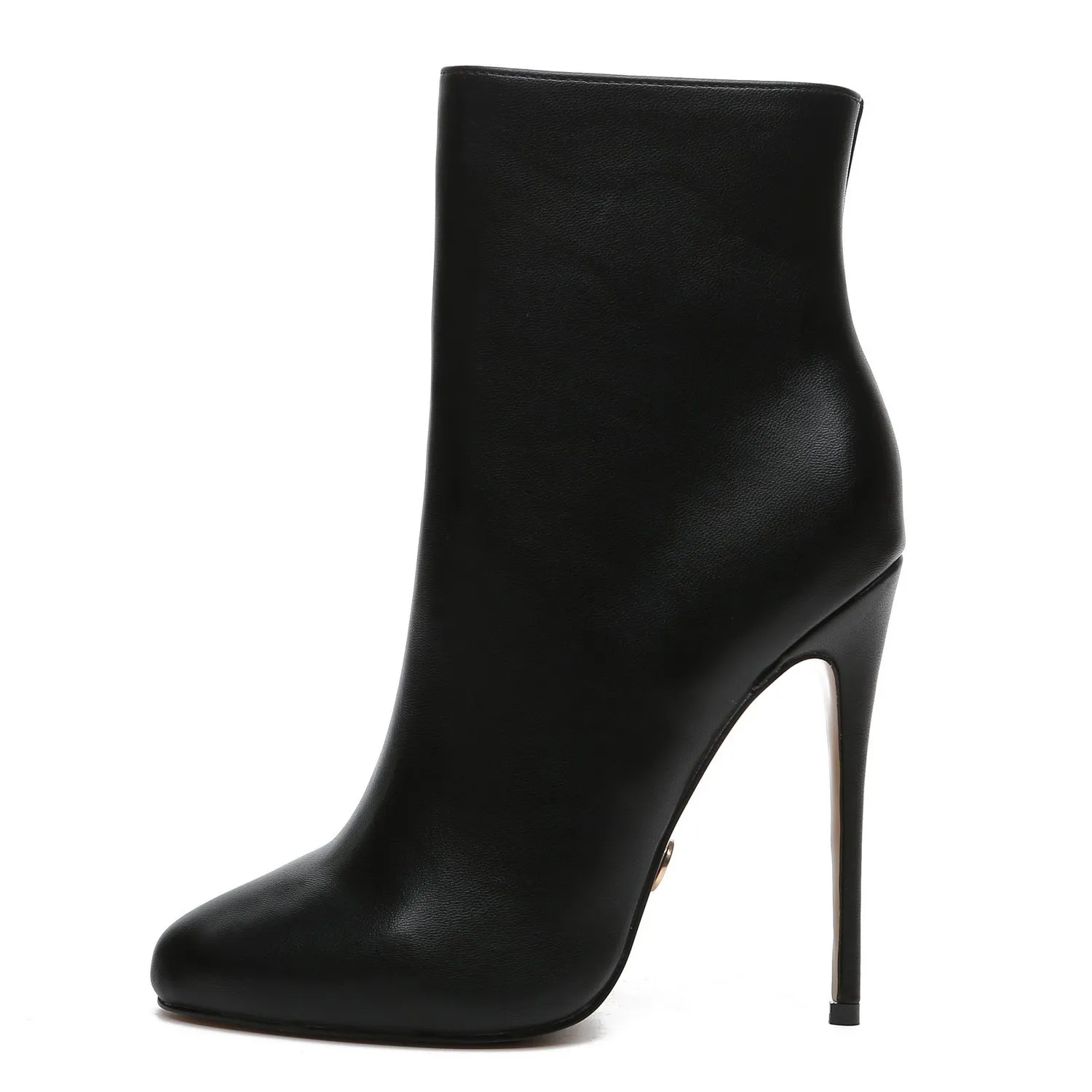 Giaro BOND BLACK MATTE ANKLE BOOTS