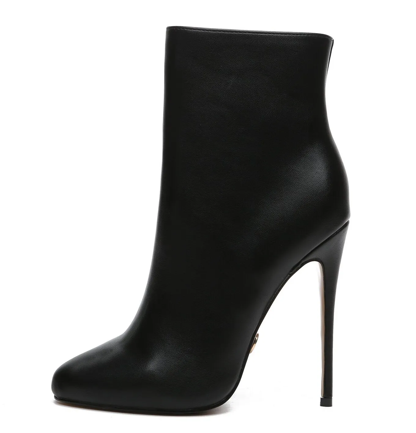 Giaro BOND BLACK MATTE ANKLE BOOTS