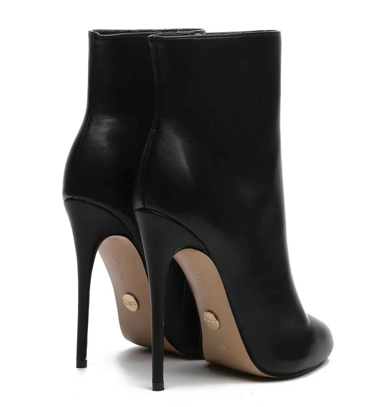 Giaro BOND BLACK MATTE ANKLE BOOTS