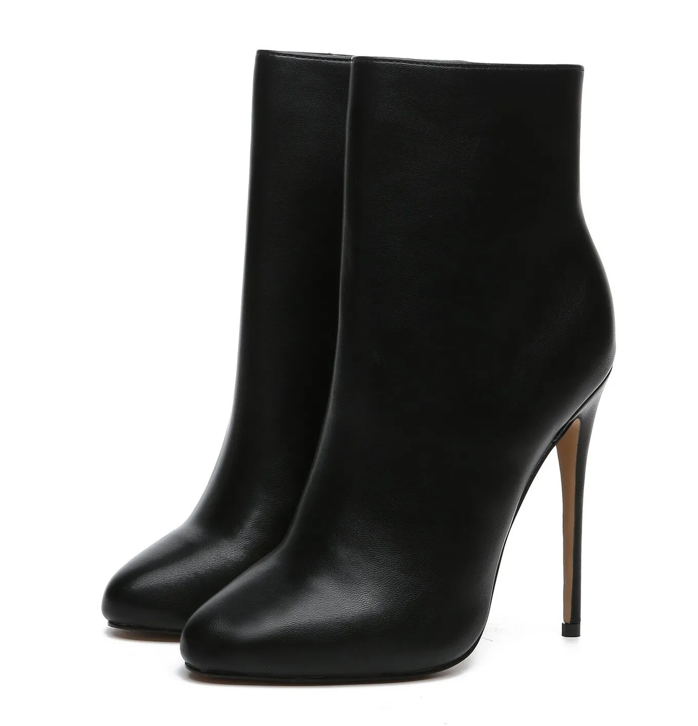 Giaro BOND BLACK MATTE ANKLE BOOTS