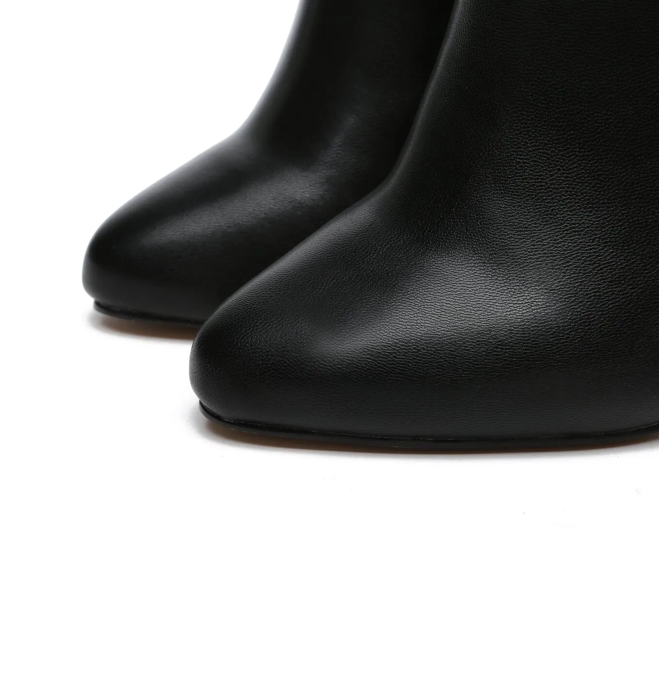 Giaro BOND BLACK MATTE ANKLE BOOTS