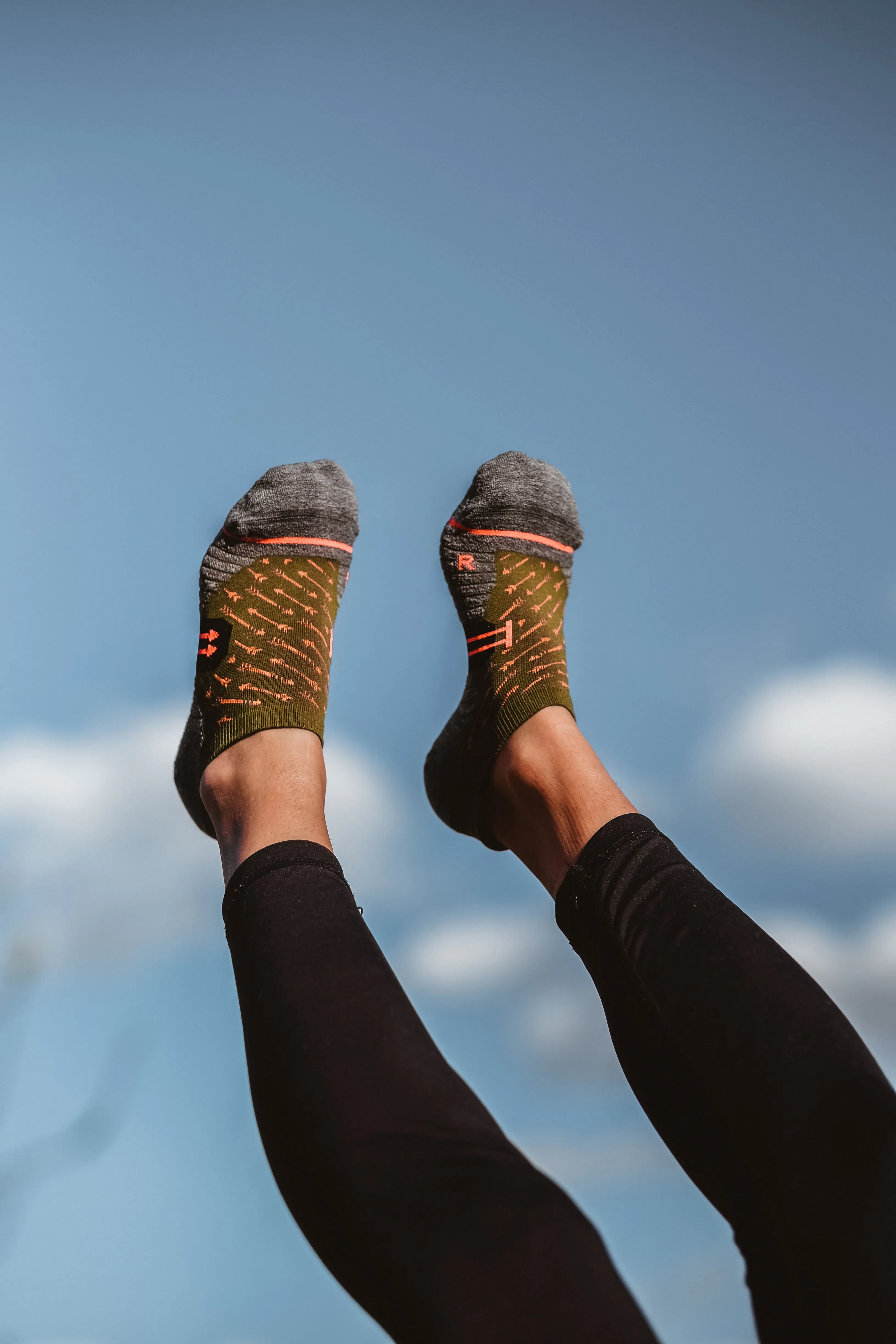 Glowing Green Low-Cut Ankle Socks