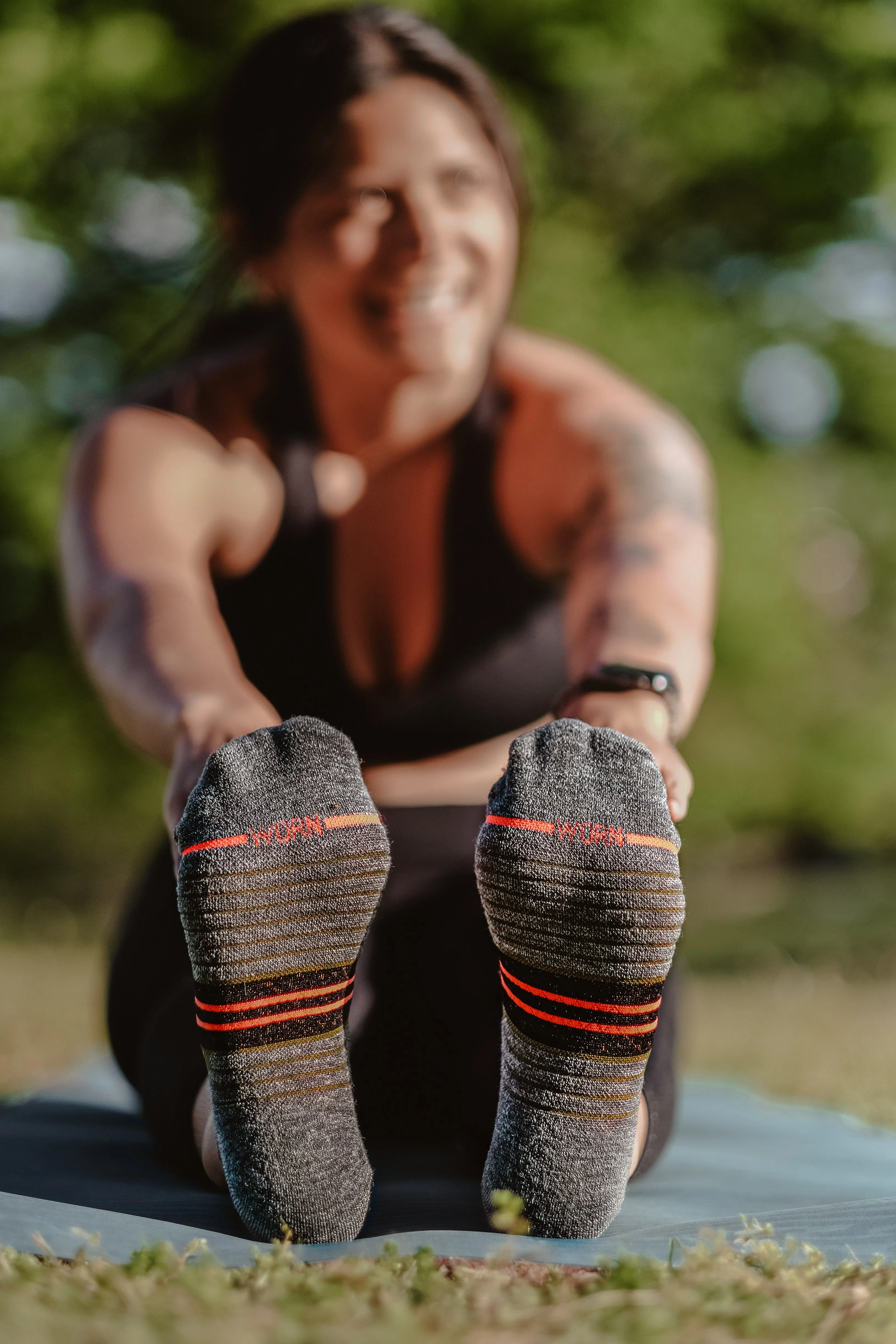 Glowing Green Low-Cut Ankle Socks