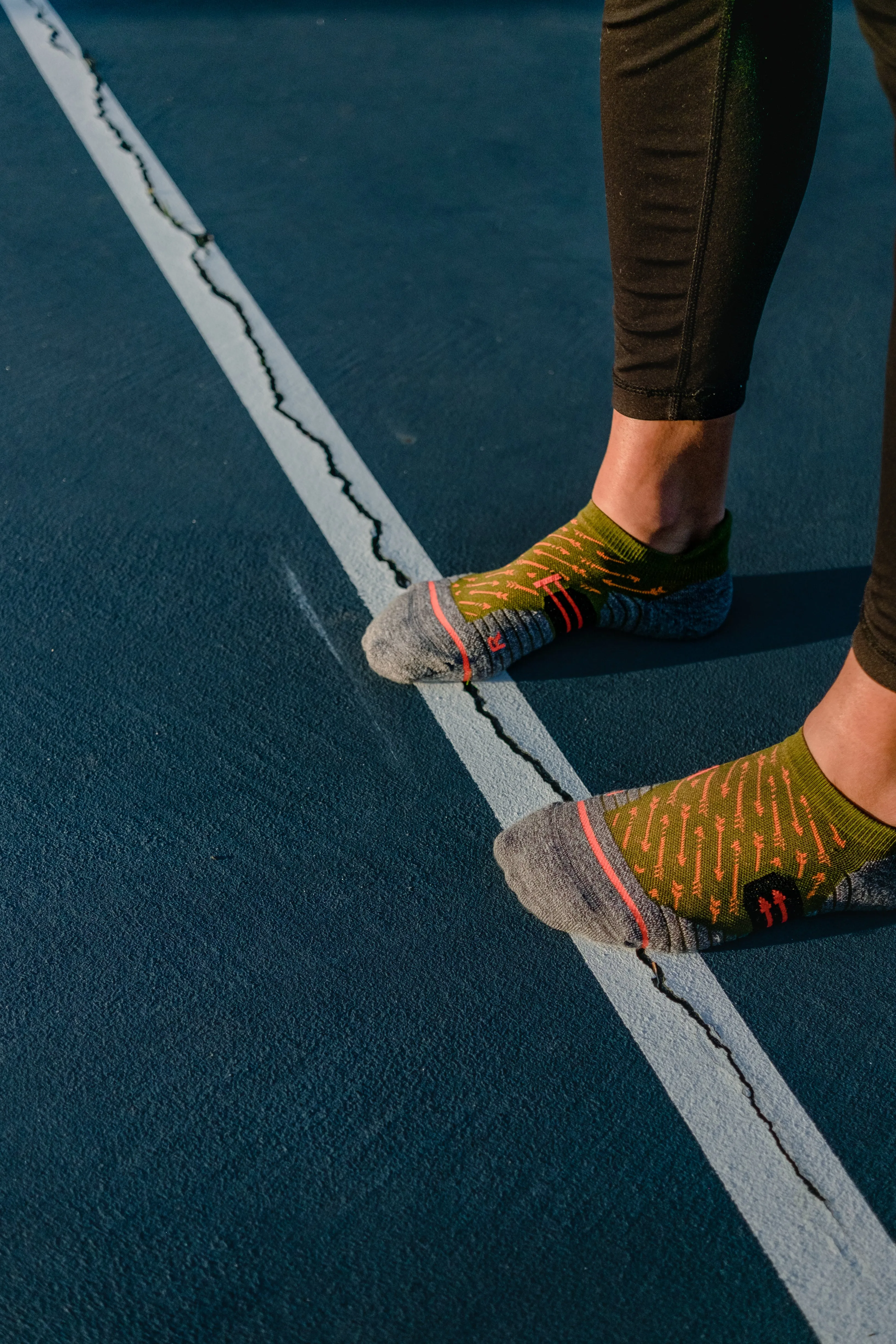 Glowing Green Low-Cut Ankle Socks