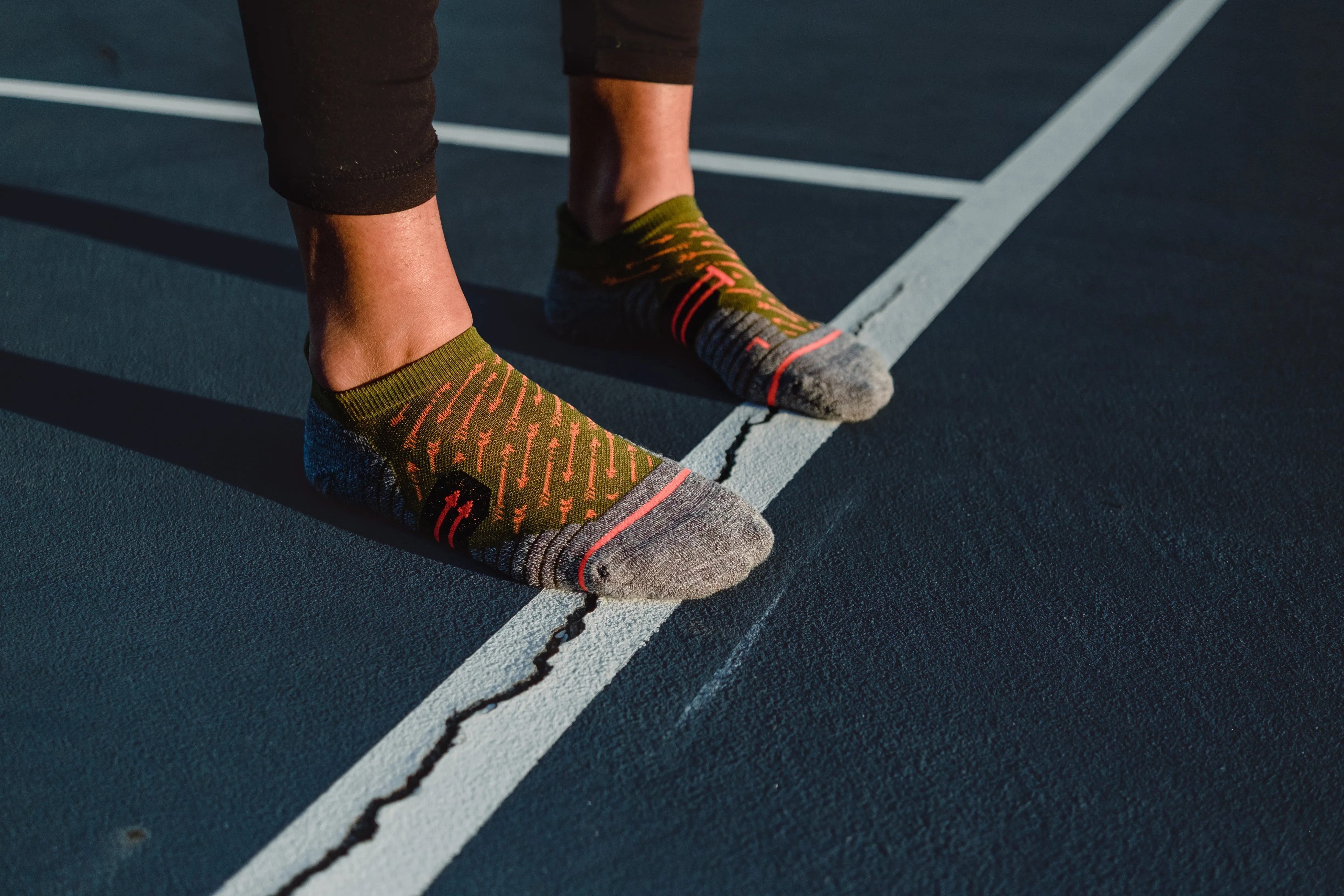 Glowing Green Low-Cut Ankle Socks