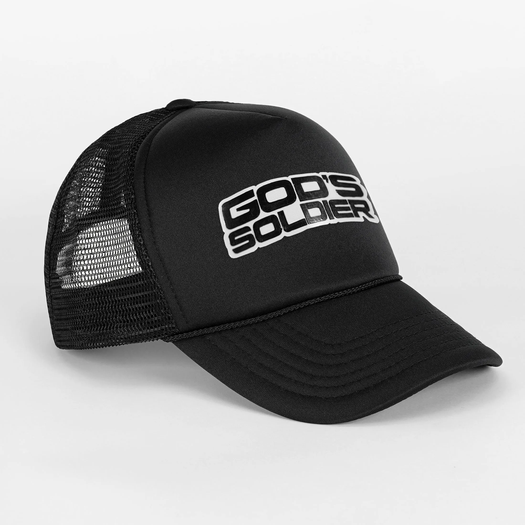 God's Soldier Patch Trucker Hat