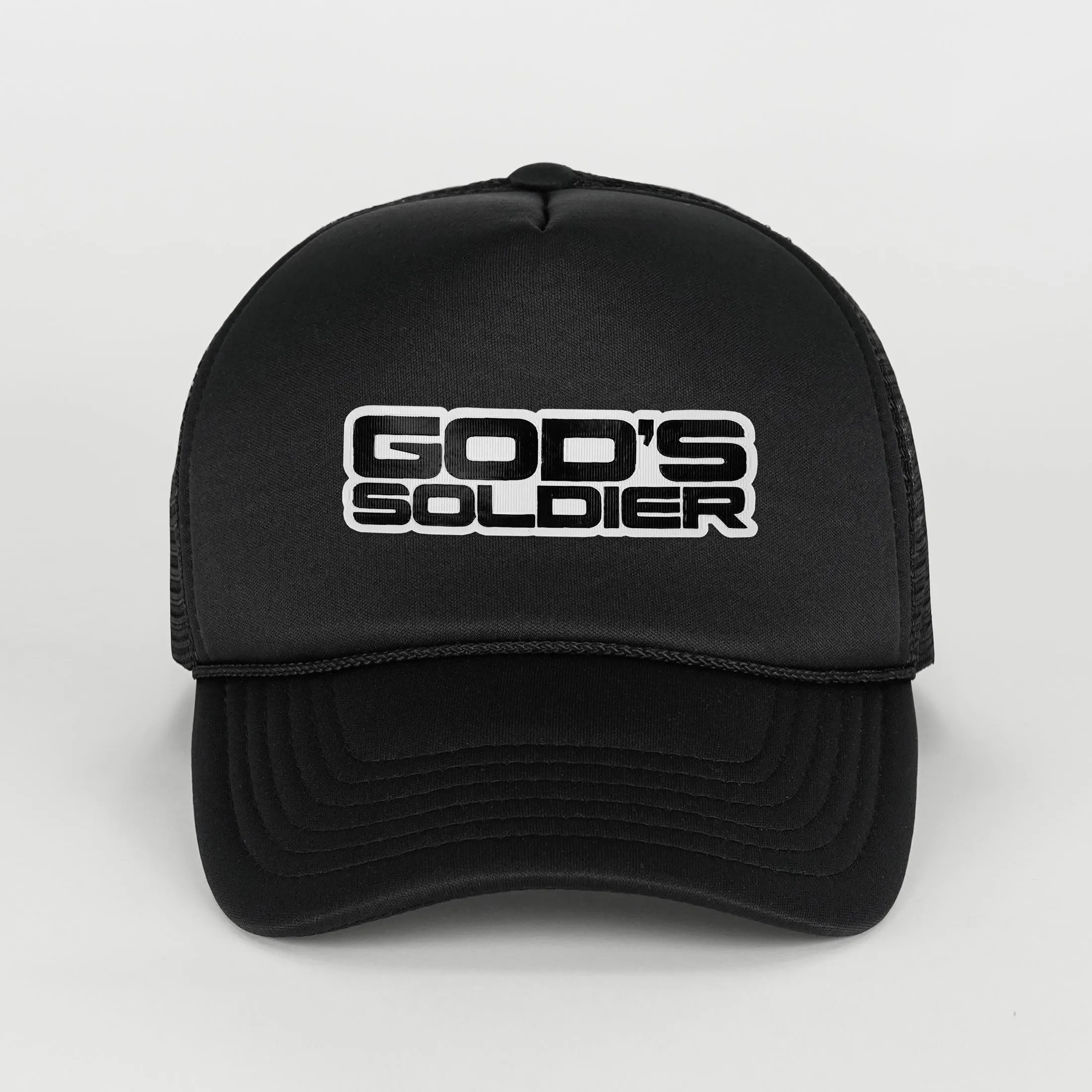 God's Soldier Patch Trucker Hat