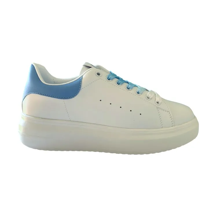 Gold & Gold GB810 Women's Sneakers White Blue