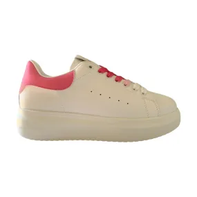 Gold & Gold GB810 Fuchsia White Women's Sneakers